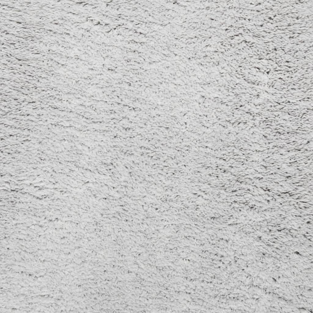 Teppich HUARTE Kurzflor Weich und Waschbar Anthrazit 60x110 cm