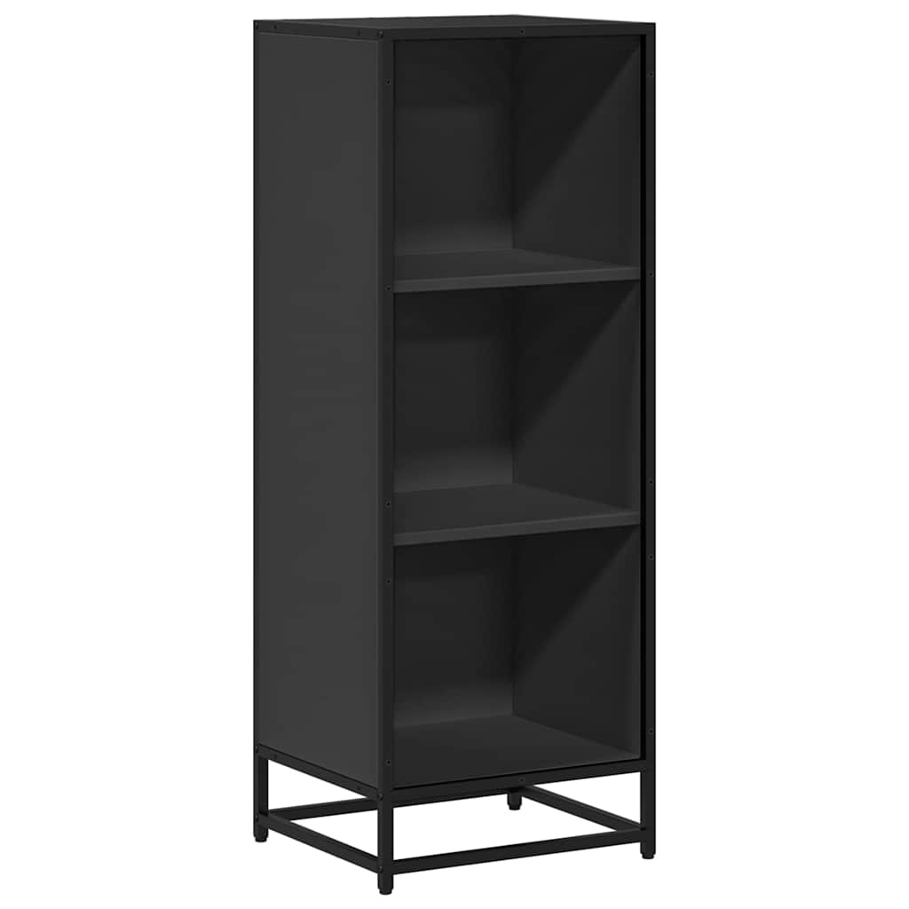 Bücherregal Schwarz 60x35x139 cm Holzwerkstoff