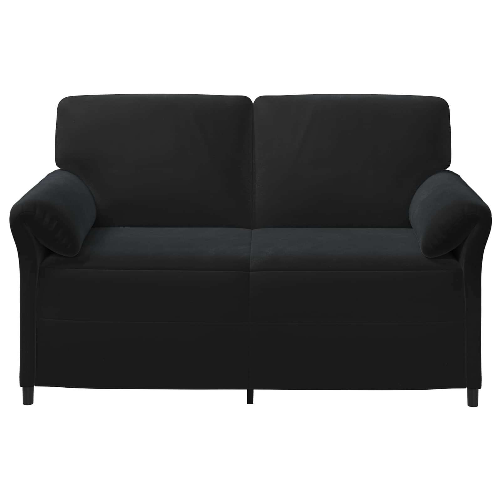 1-Sitzer Sofa Hellgrau 88 x 83 x 95 cm Samt