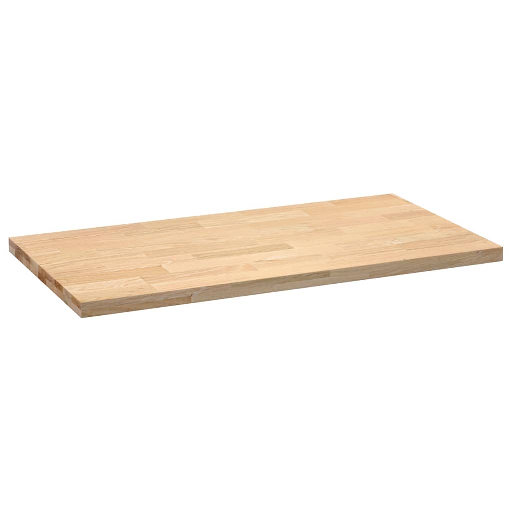 Küchenarbeitsplatte 40x63,5x2,7 cm Massivholz Eiche Rechteckig