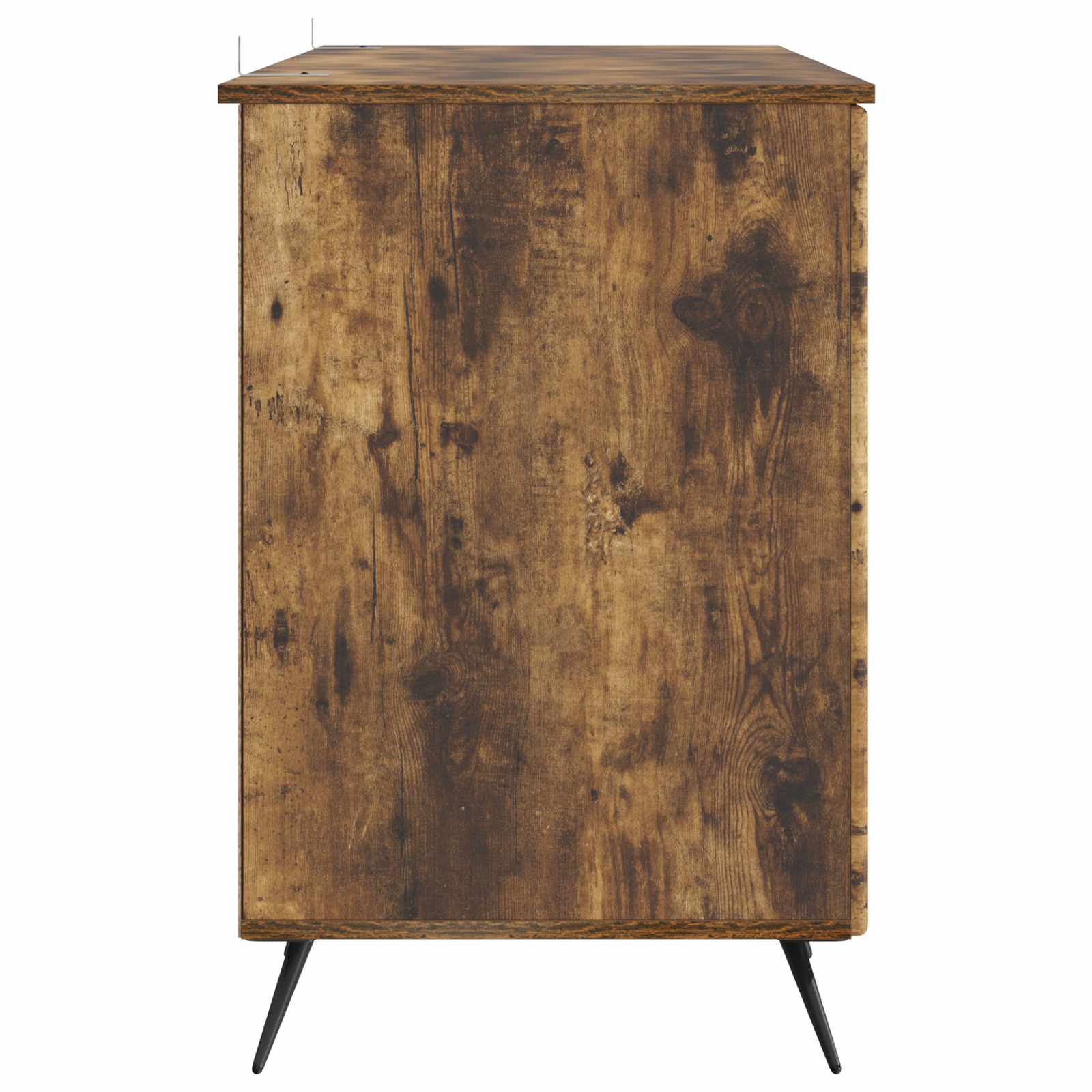 Schreibtisch mit Regal Schwarz 142,5 x 50 x 75 cm Holzwerkstoff