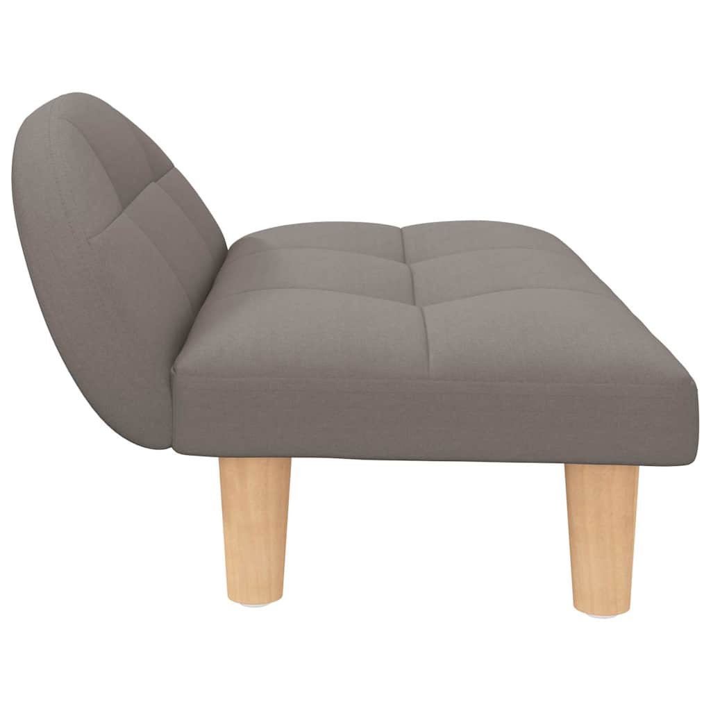 Hundebett Creme 70x52x30 cm Stoff