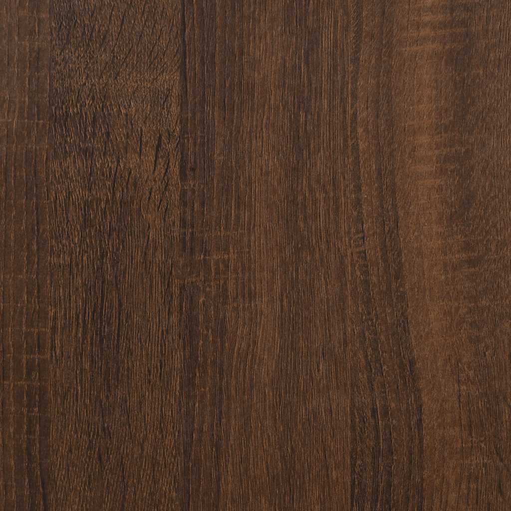 Beistelltisch Schwarz 50x35x52 cm Holzwerkstoff