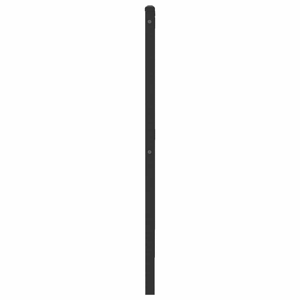 Ersatz-Kopfteil Räuchereiche 75 cm Holzwerkstoff und Stahl