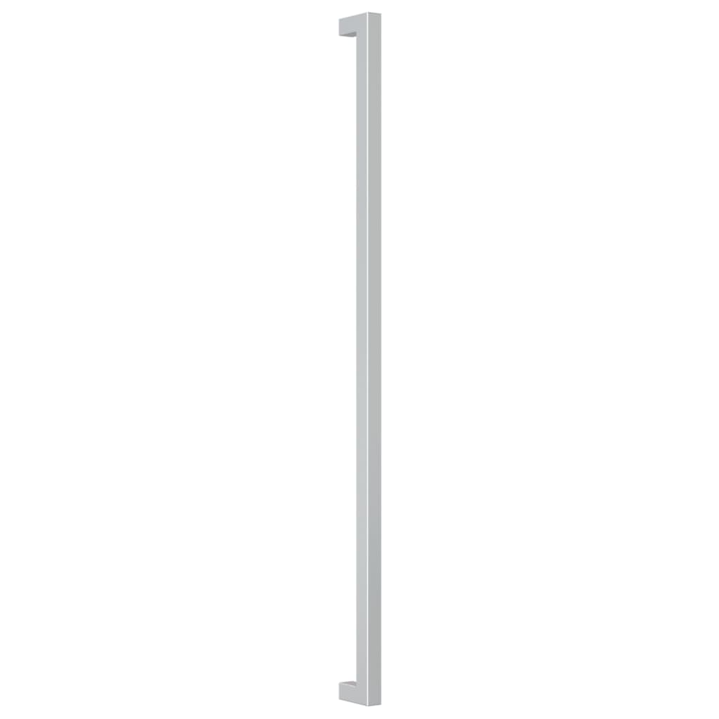 Möbelgriffe 10 Stk. Silbern 64 mm Edelstahl