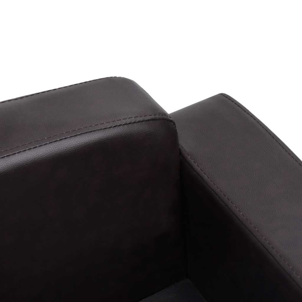 Hundesofa Grau 80x50x40 cm Kunstleder