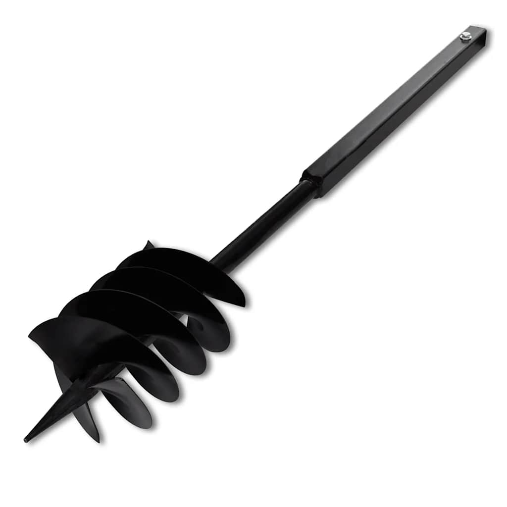 Erdbohrer mit Griff 100 mm Verlängerungsrohr 9 m