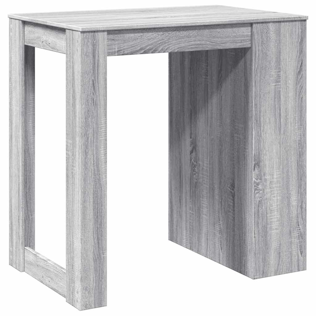 Bartisch Weiß 102x70x103,5 cm Holzwerkstoff