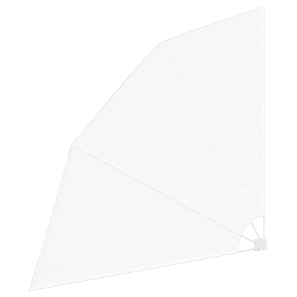 Faltbarer Balkonfächer Grau 210×210 cm