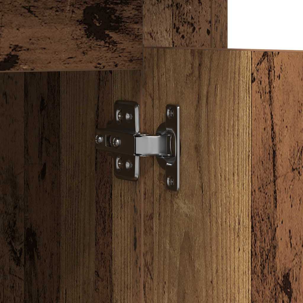 Schreibtisch mit Schublade Weiß 115x50x75 cm Holzwerkstoff