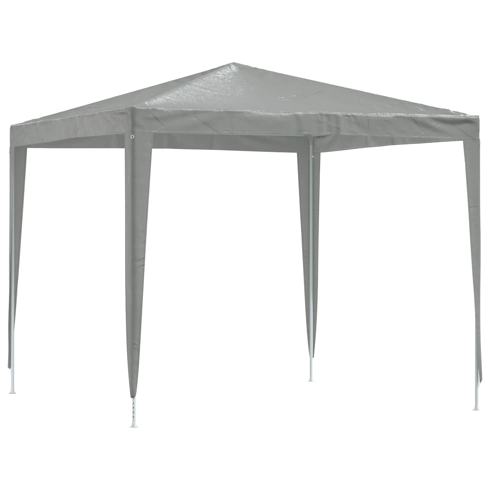 Party-Zelt 200 x 200 x 240 cm Rot PE und Stahl