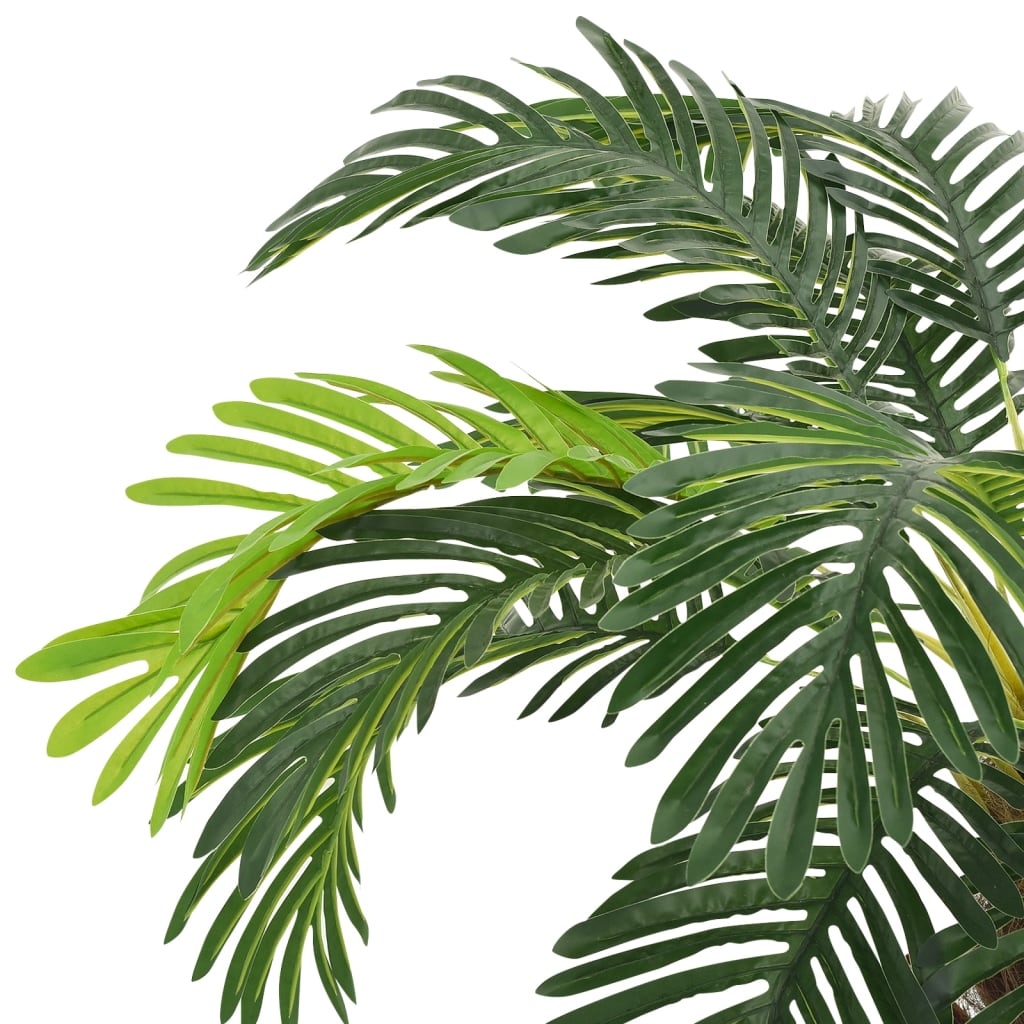 Künstliche Palme Cycas mit Topf 140 cm Grün