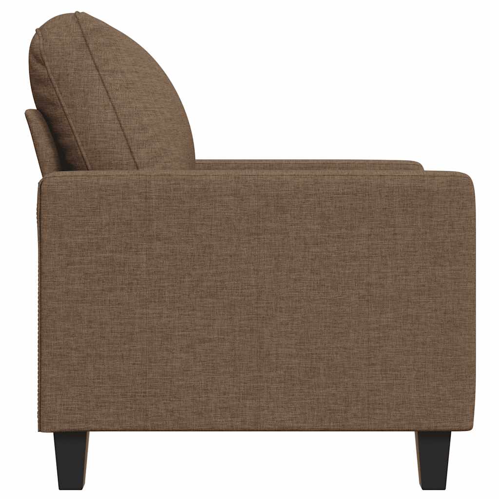 3-Sitzer-Sofa Hellgrau 180 cm Stoff