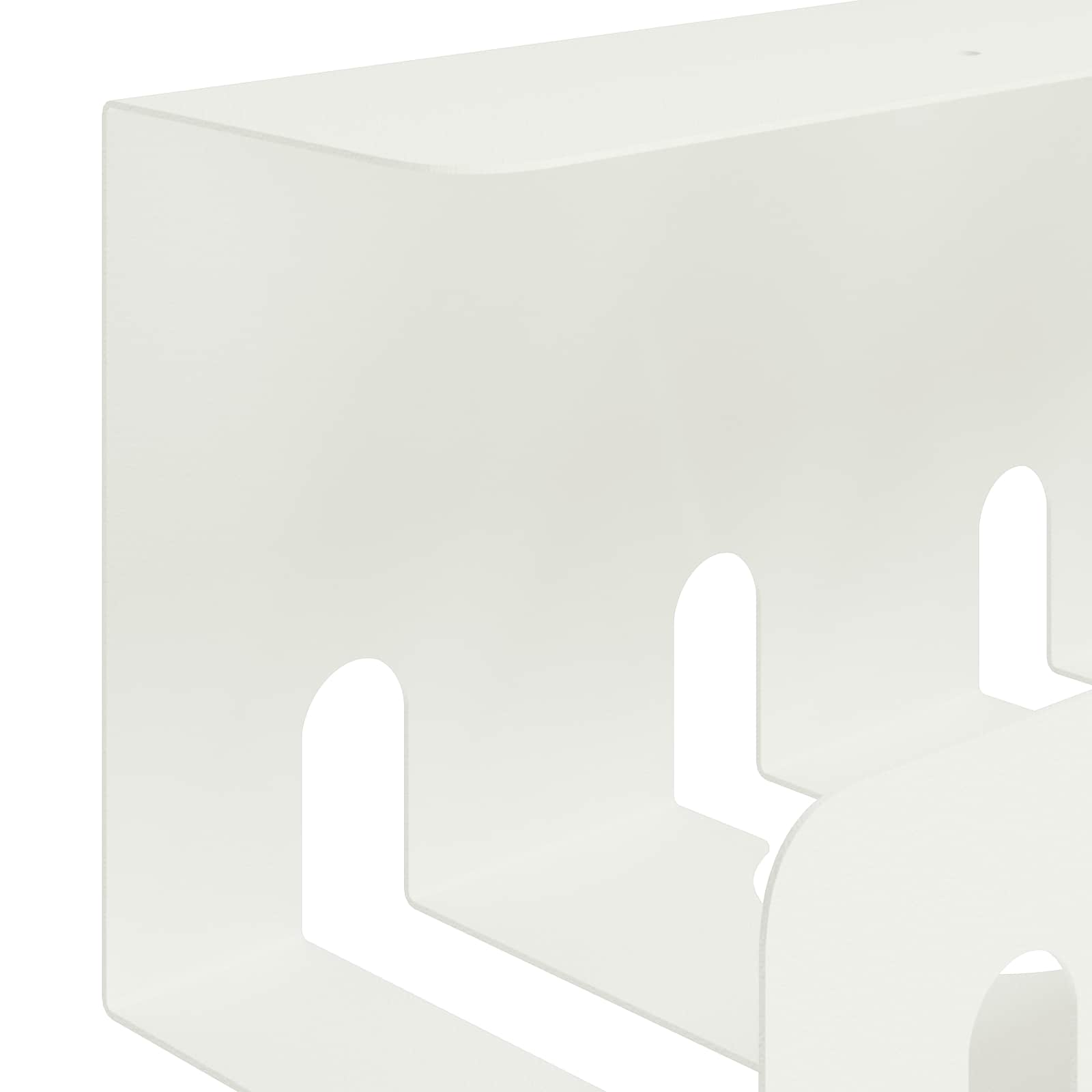 Unter dem Schreibtisch Kabelmanagement Tray 2 Stk. Anthrazit
