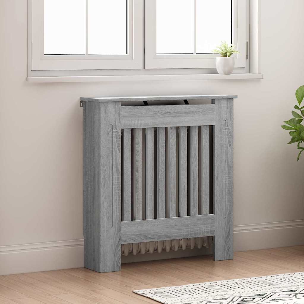 Holzwerkstoff Heizkörper-Abdeckung Heizkörperverkleidung 112 cm, weiß