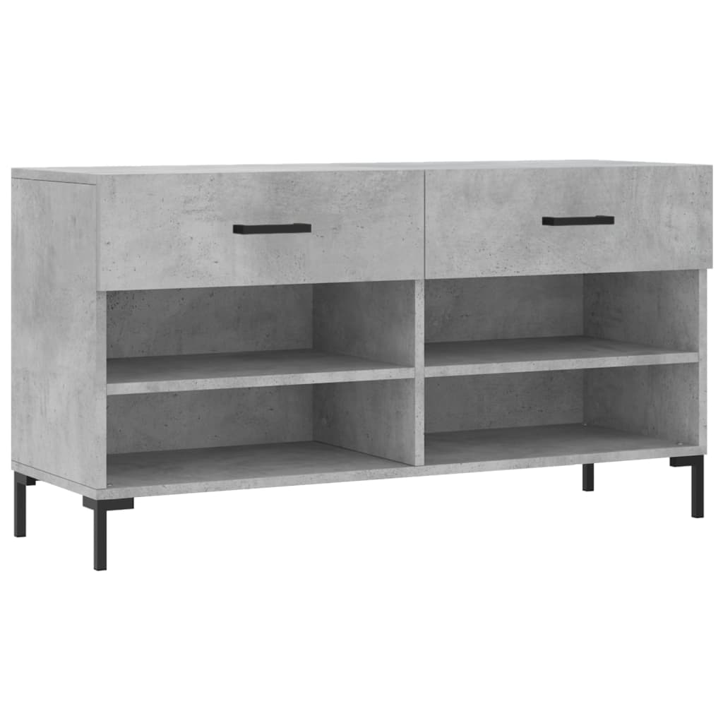 Schuhbank Weiß 102x35x55 cm Holzwerkstoff