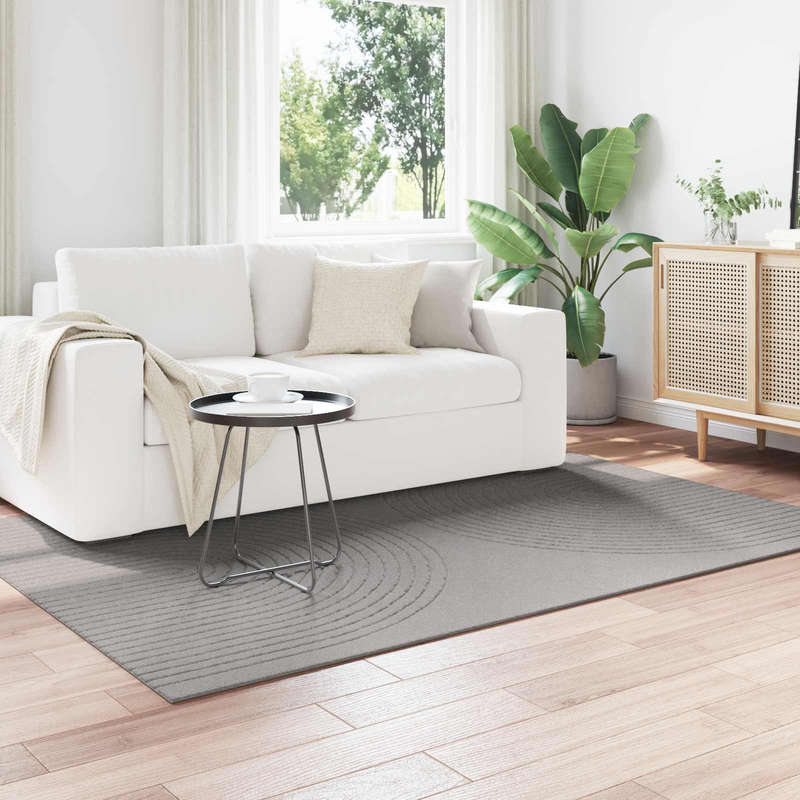 Bereichsteppiche Rechtwinklig GALATI Creme 150 x 80 cm