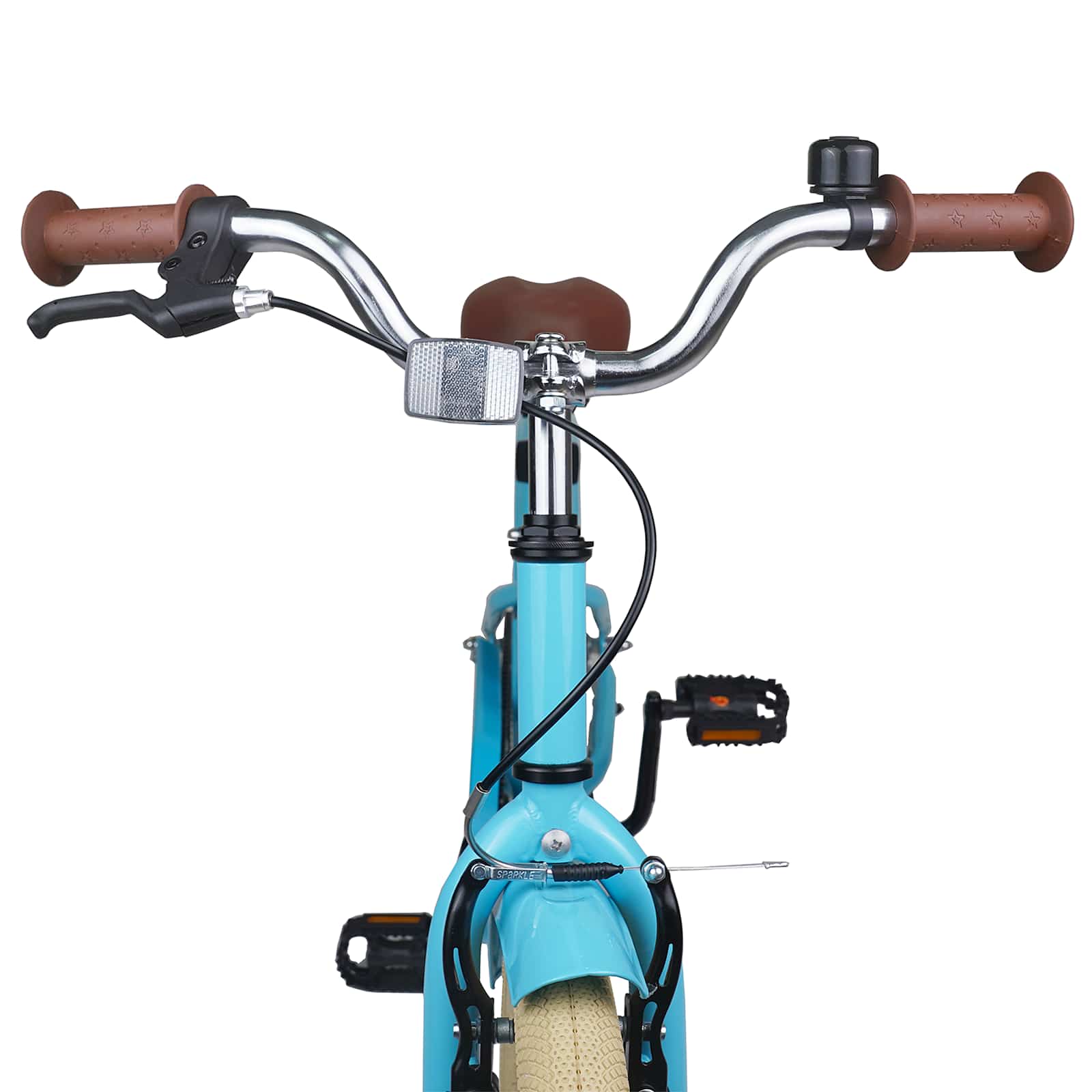 Kinderfahrrad 12 Zoll für 2-4 Jahre alt Hellrosa