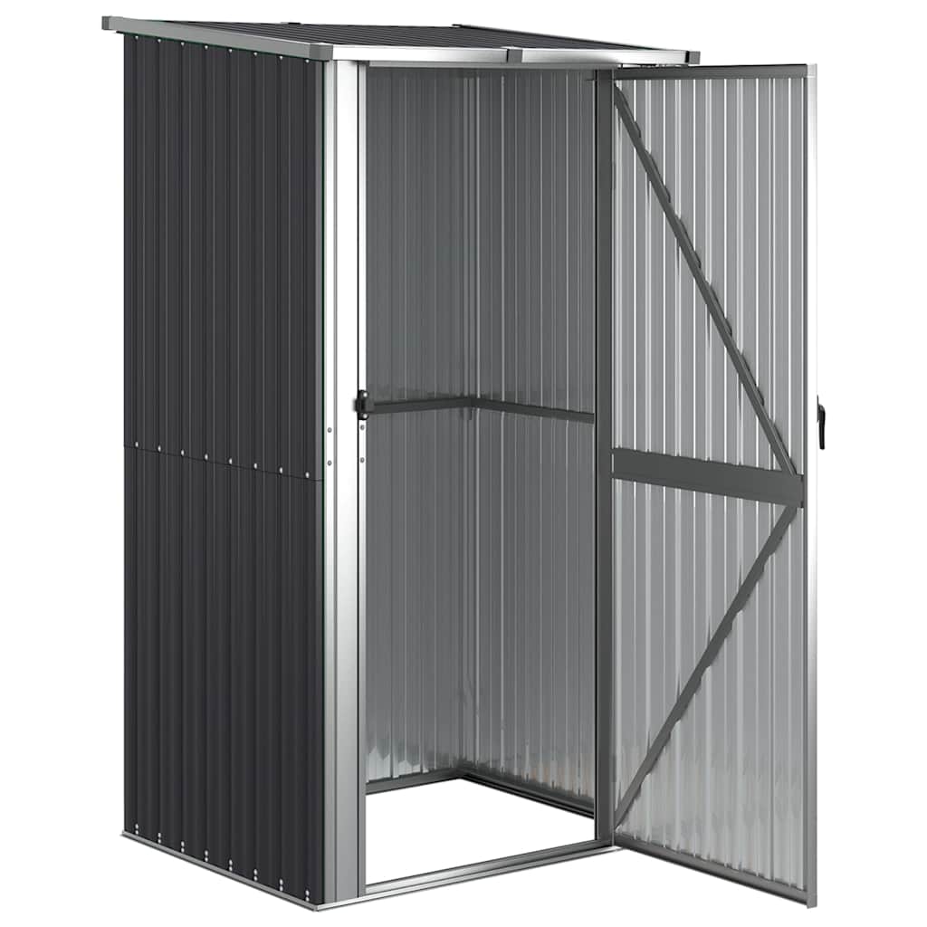 Gartenhaus Grün 118,5x97x209,5 cm Verzinkter Stahl