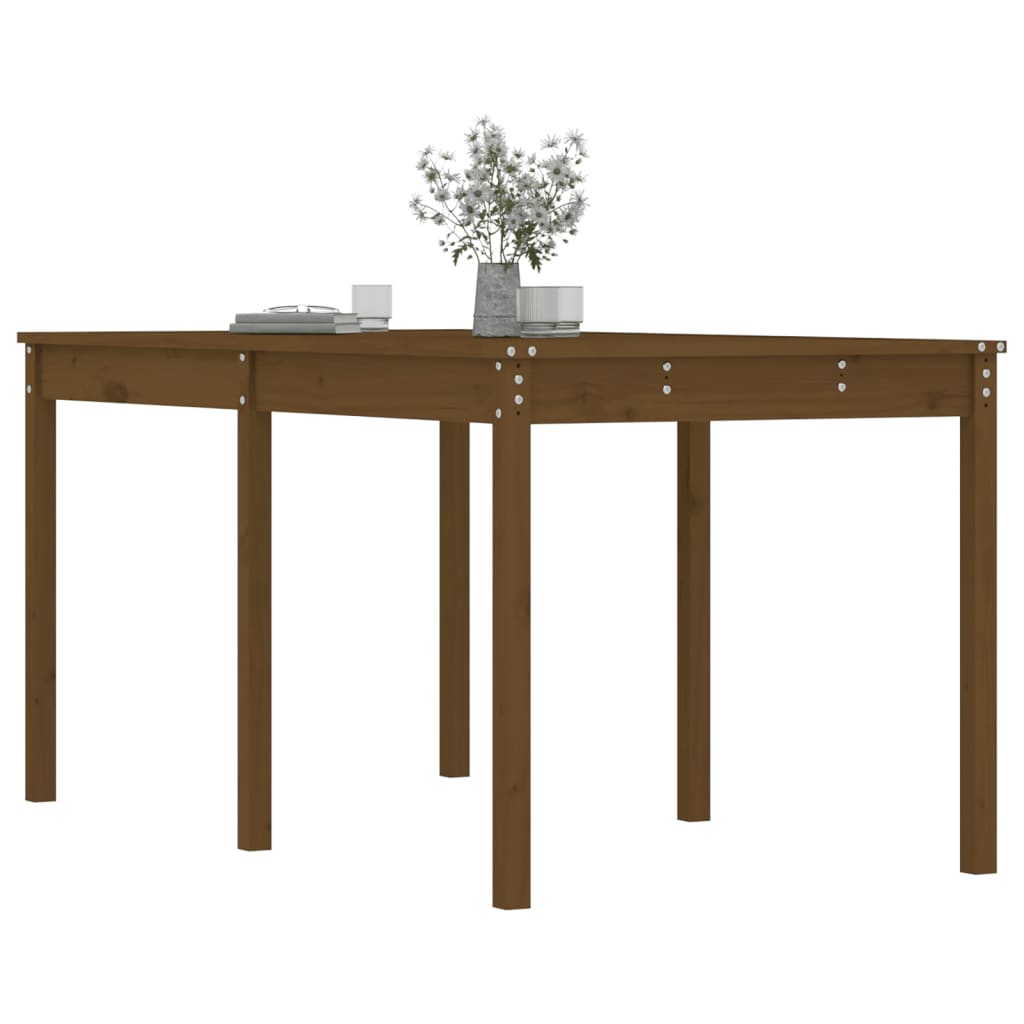 Gartentisch 82,5x82,5x76 cm Massivholz Kiefer