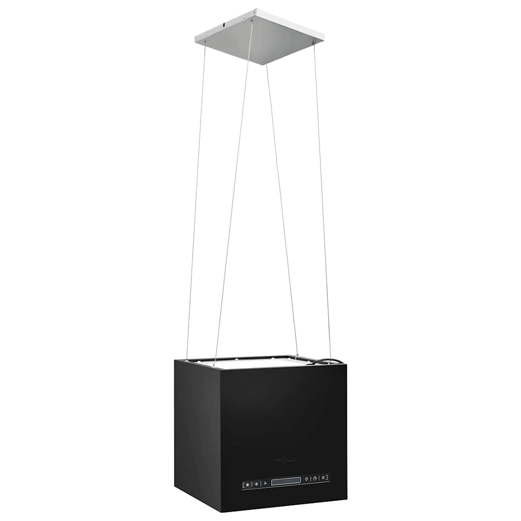 Hängende Inselhaube Touch-Sensor LCD 37 cm Edelstahl