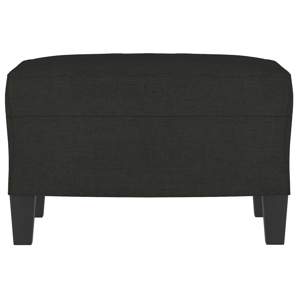 Fußhocker Hellgrau 60x50x41 cm Stoff