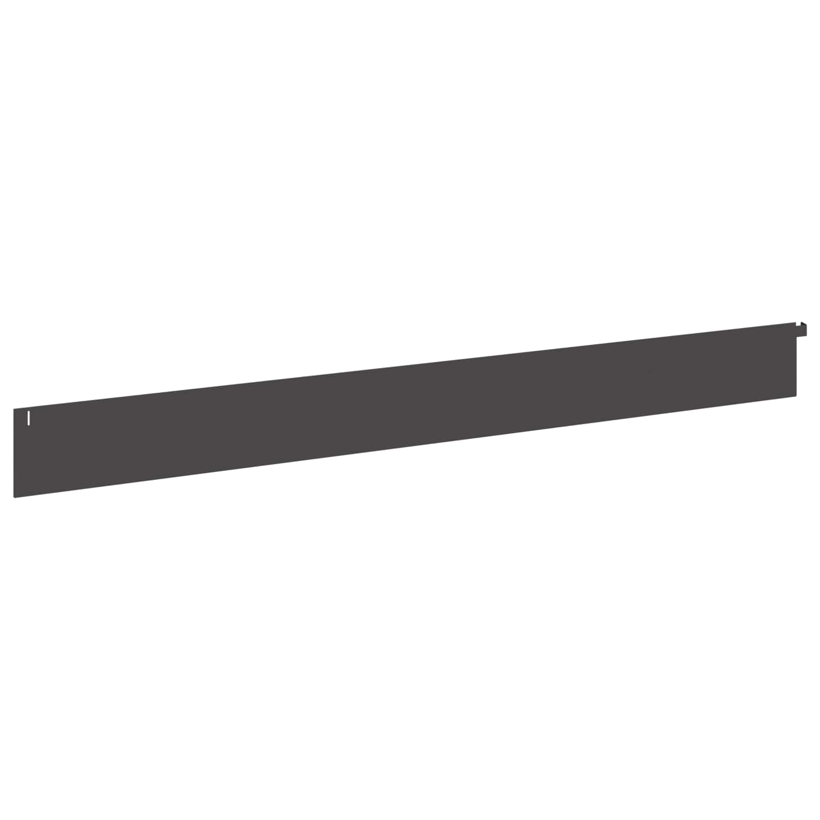 Raseneinfassung 10 pcs 102 x 4 x 4 cm Stahl Schwarz