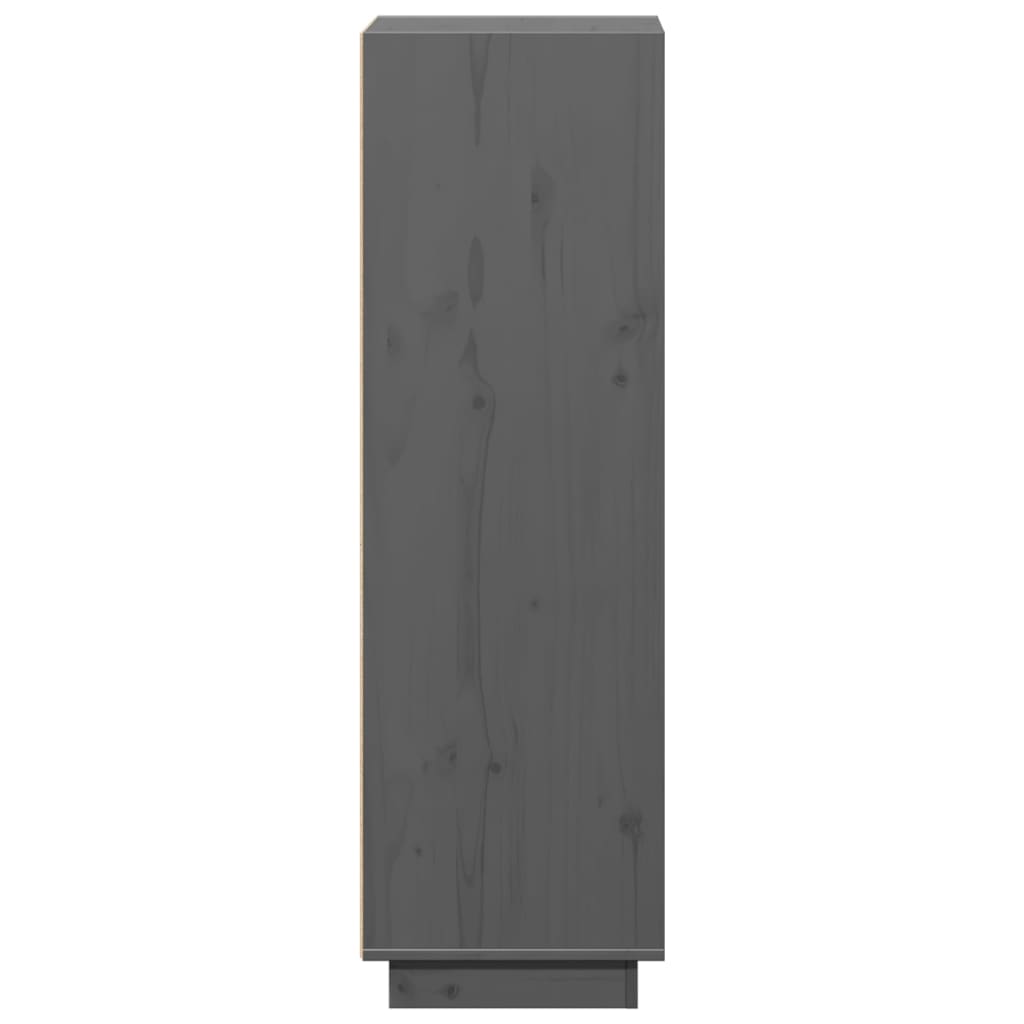 Highboard 37x34x110 cm Massivholz Kiefer