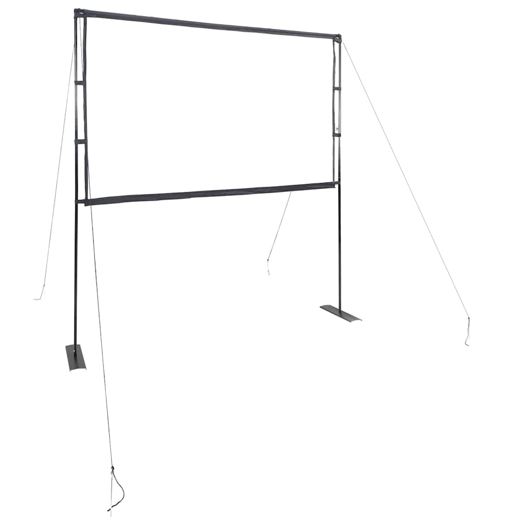 Projektionsleinwand mit Ständern 84 Zoll 4:3
