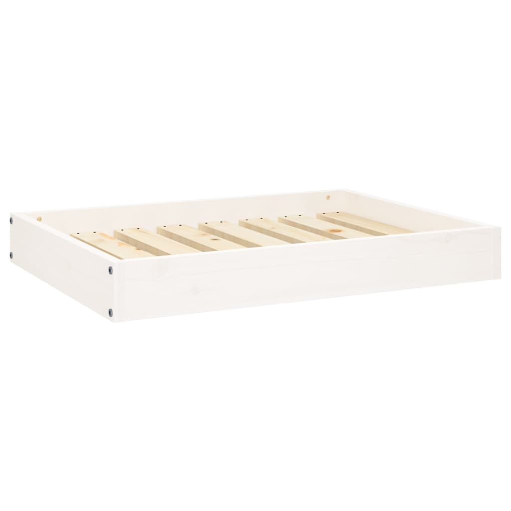 Hundebett 51,5x44x9 cm Massivholz Kiefer