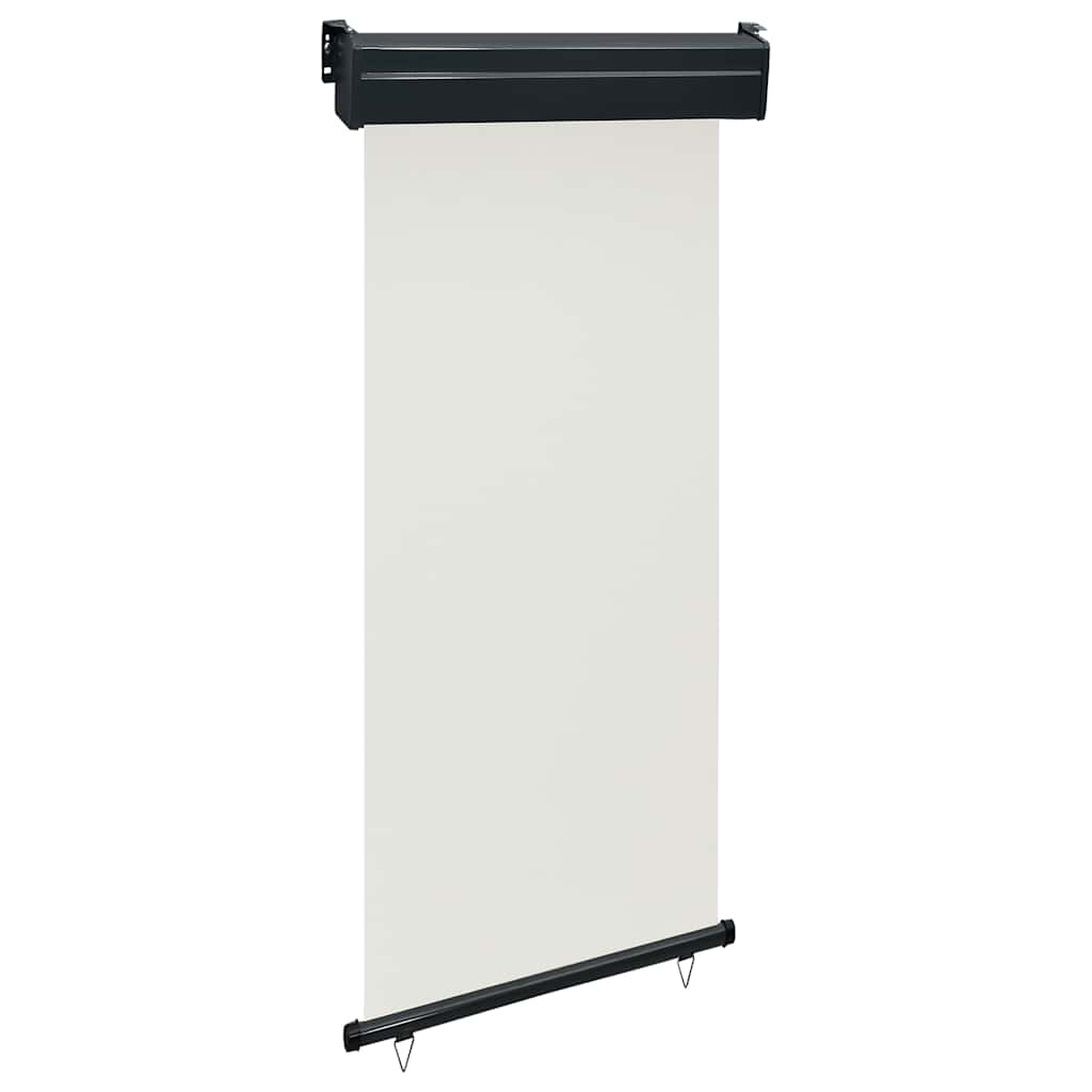 Balkon Seitenmarkise 60 x 250 cm 100% Polyester Eisen Stahl