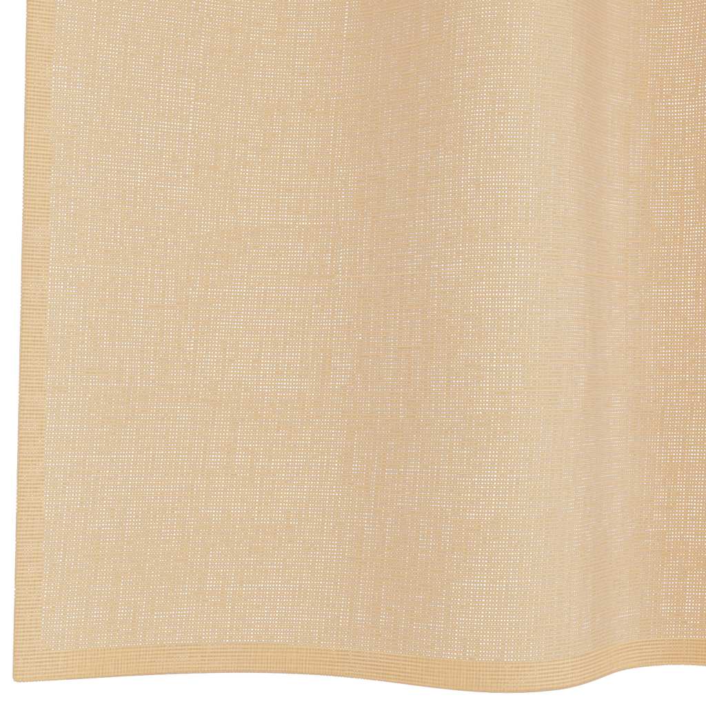 Voile Vorhänge mit Ösen 2 Stk. Apfelgrün 140x140 cm