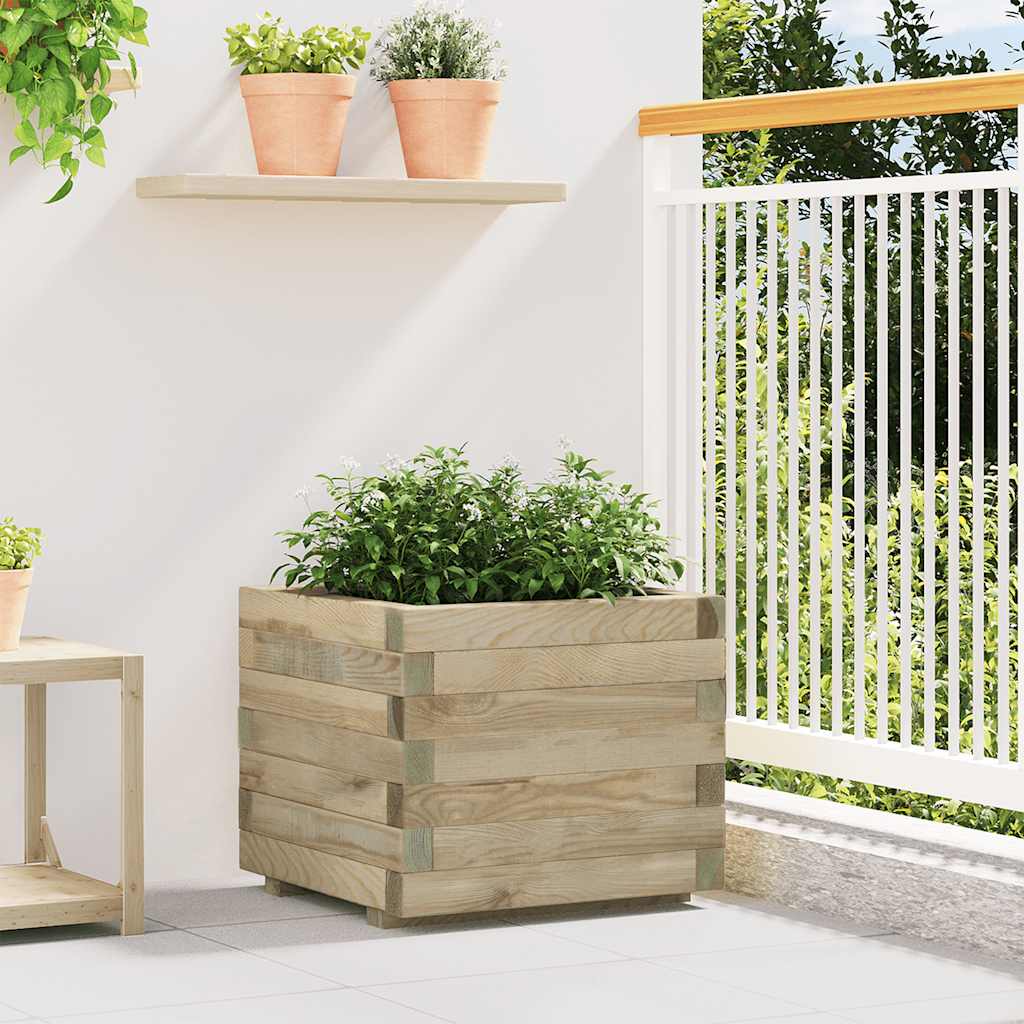 Hochbeet 100x50x40 cm Holz Rechteckig