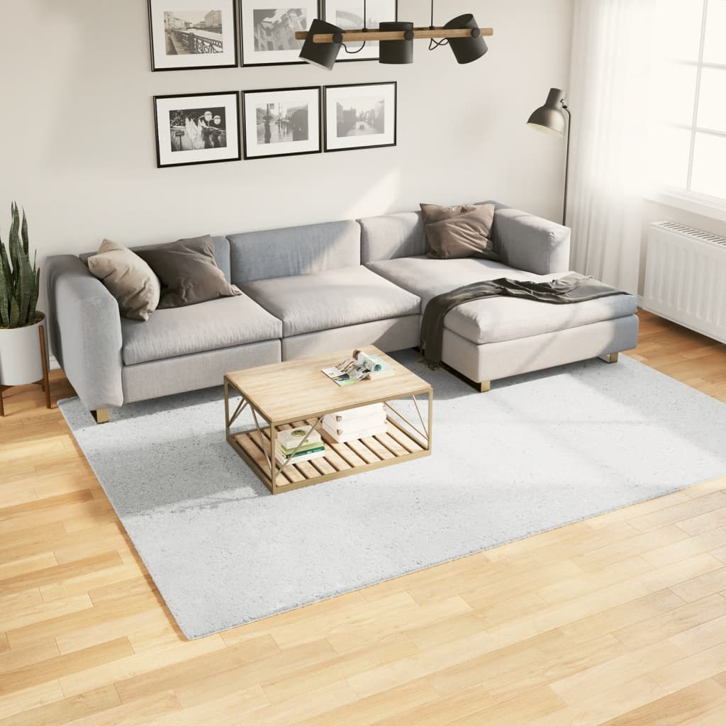 Teppich OVIEDO Kurzflor Anthrazit 120x120 cm