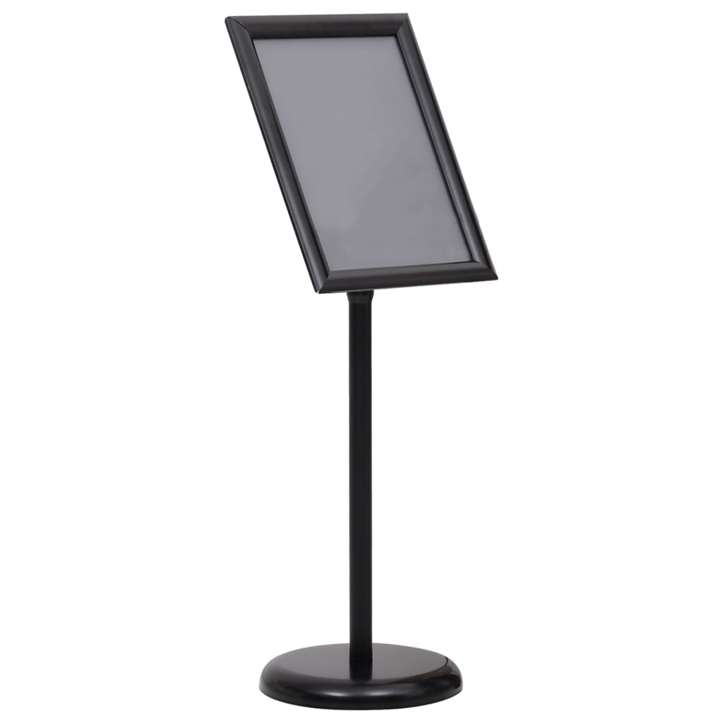 Plakatständer 2 pcs Schwarz 45 x 32,7 x 108 cm Aluminium