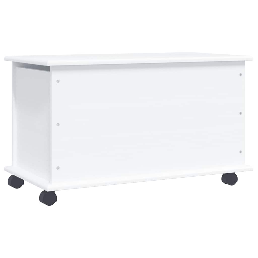 Truhe mit Rollen ALTA 73x39,5x43 cm Massivholz Kiefer