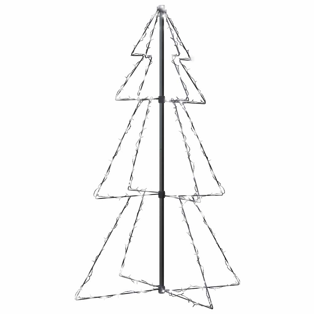Weihnachtsbaum in Kegelform 160 LEDs Indoor & Outdoor 78x120 cm