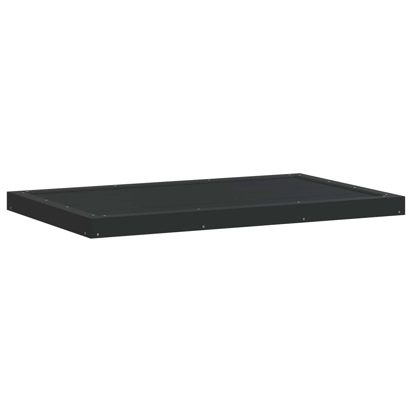Bodenelement für Solardusche Braun 101x63x5,5 cm WPC