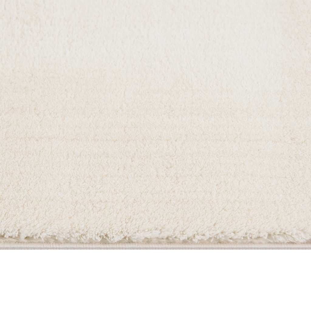 Shaggy-Teppich Schwarz 240x305 cm Polyester