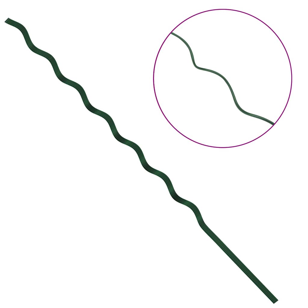 Tomaten-Spiralstäbe 50 Stk. 170 cm Verzinkter Stahl