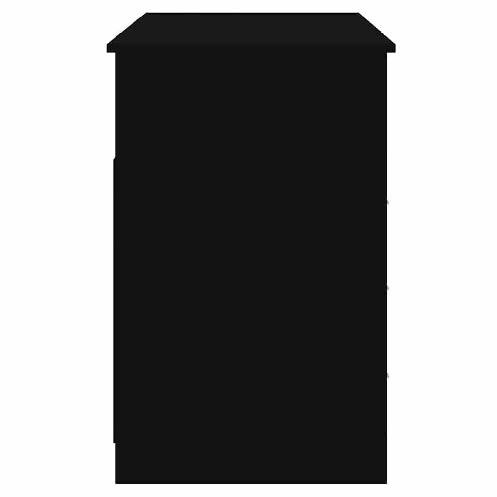 Schreibtisch mit Schubladen Weiß 102x50x76 cm Holzwerkstoff