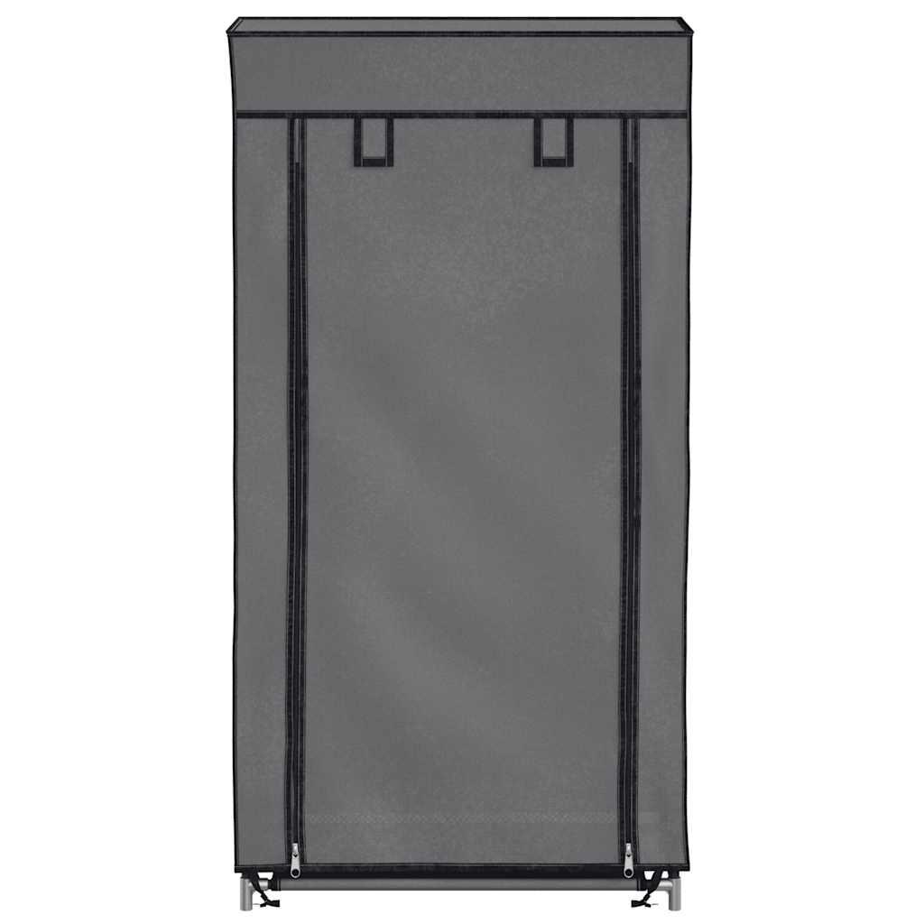 Schuhschrank Schuhregal Schuhablage 5 Schicht 58 x 28 x 106 cm Schwarz