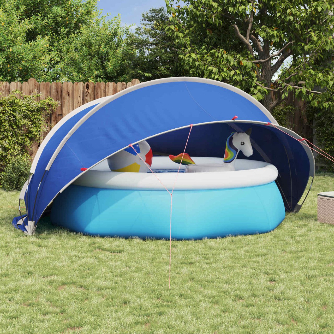 Pool-Dome 336 x 322 x 160 cm 185T Polyester mit PU-Beschichtung