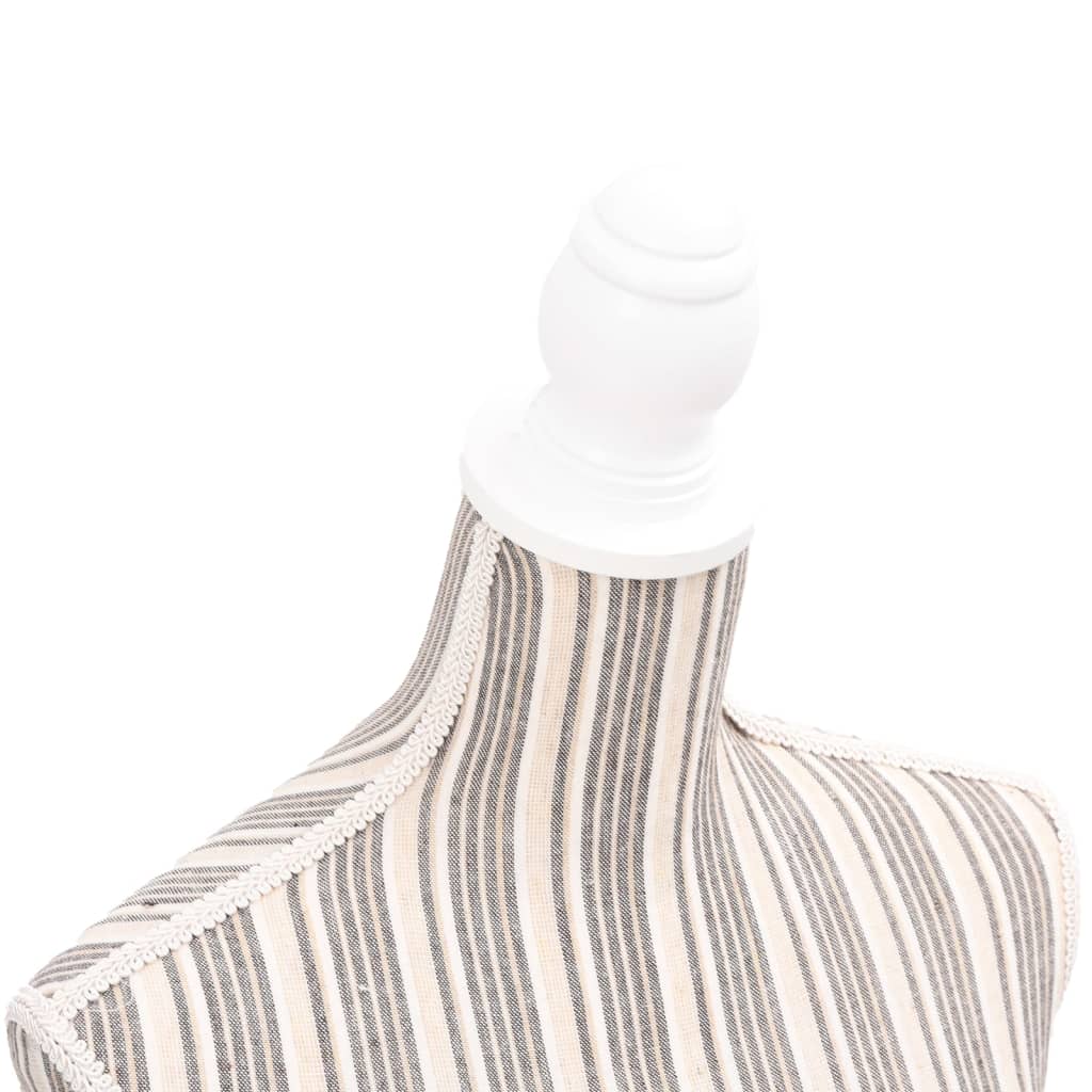 Damenbüste Schneiderpuppe Büste Torso Angezogen Mannequin Schwarz