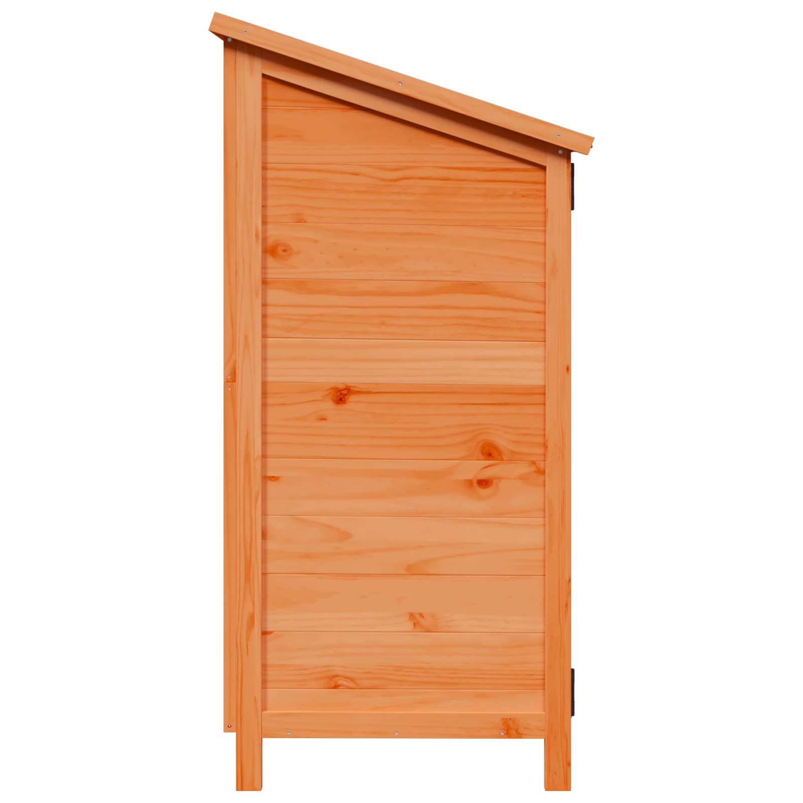 Gartenschuppen Natur 59,5 x 56 x 113,5 cm Massivholz aus Fichte
