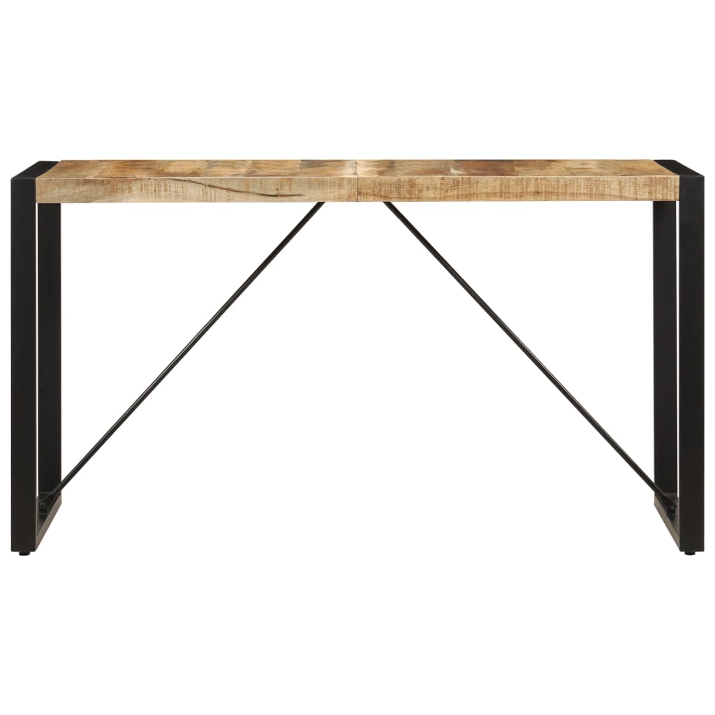 Esstisch 220x100x75 cm Massivholz Akazie