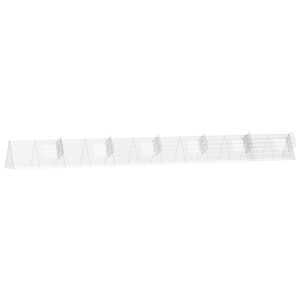 Hasenkäfig Silber 110 x 55 x 55 cm Verzinkter Stahl