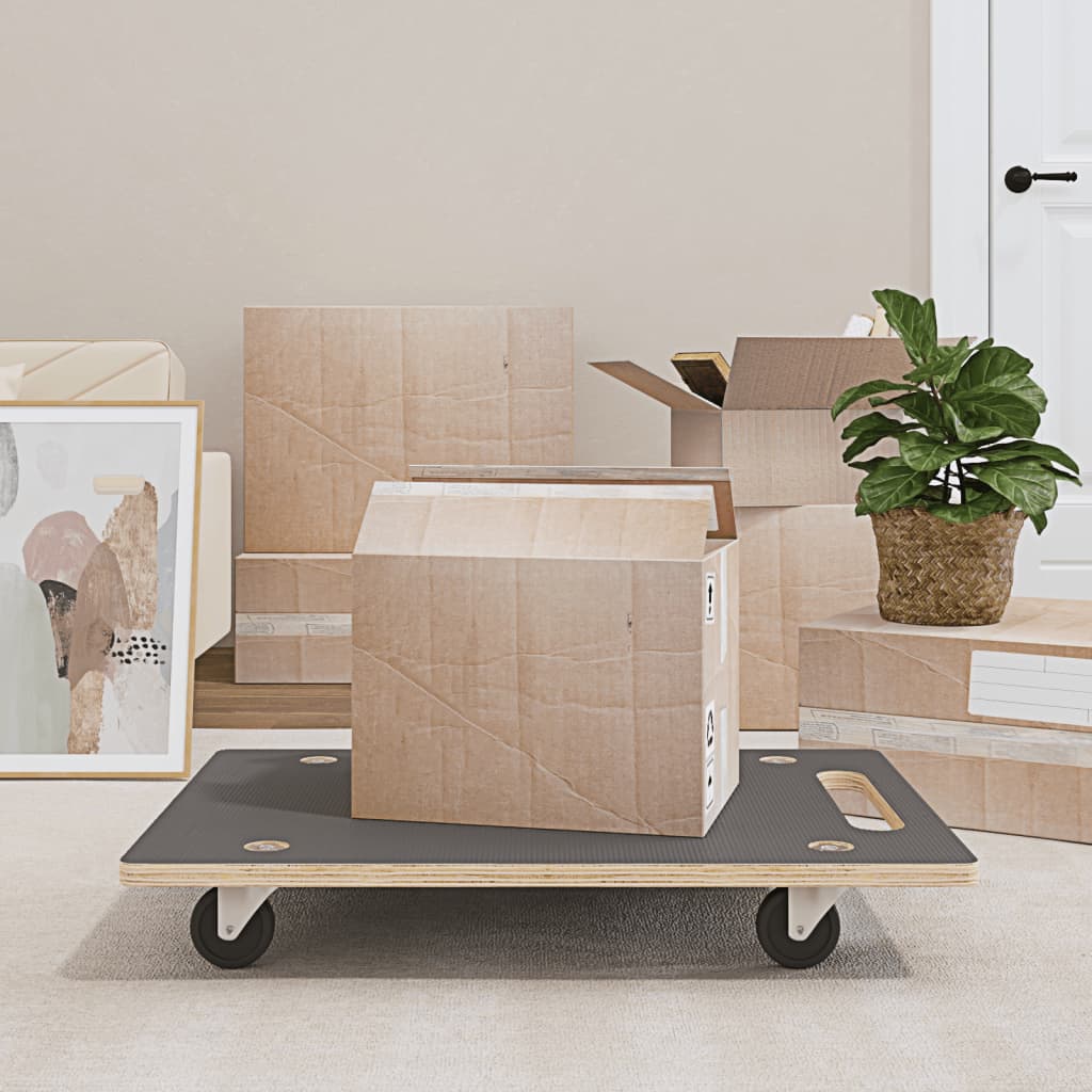 Transportroller 2 Stk. Rechteckig 60x40x11,5 cm 250 kg