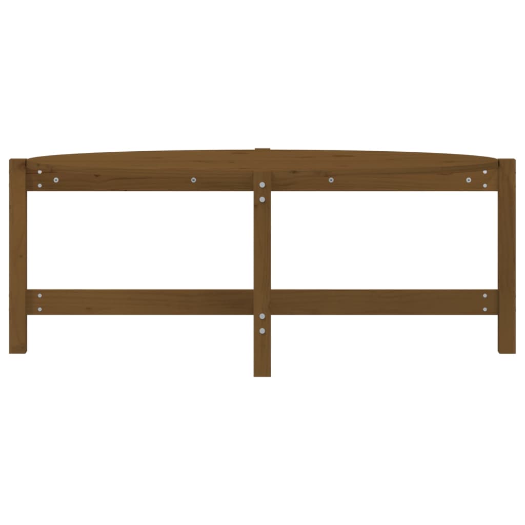 Couchtisch 118x63x45 cm Massivholz Kiefer