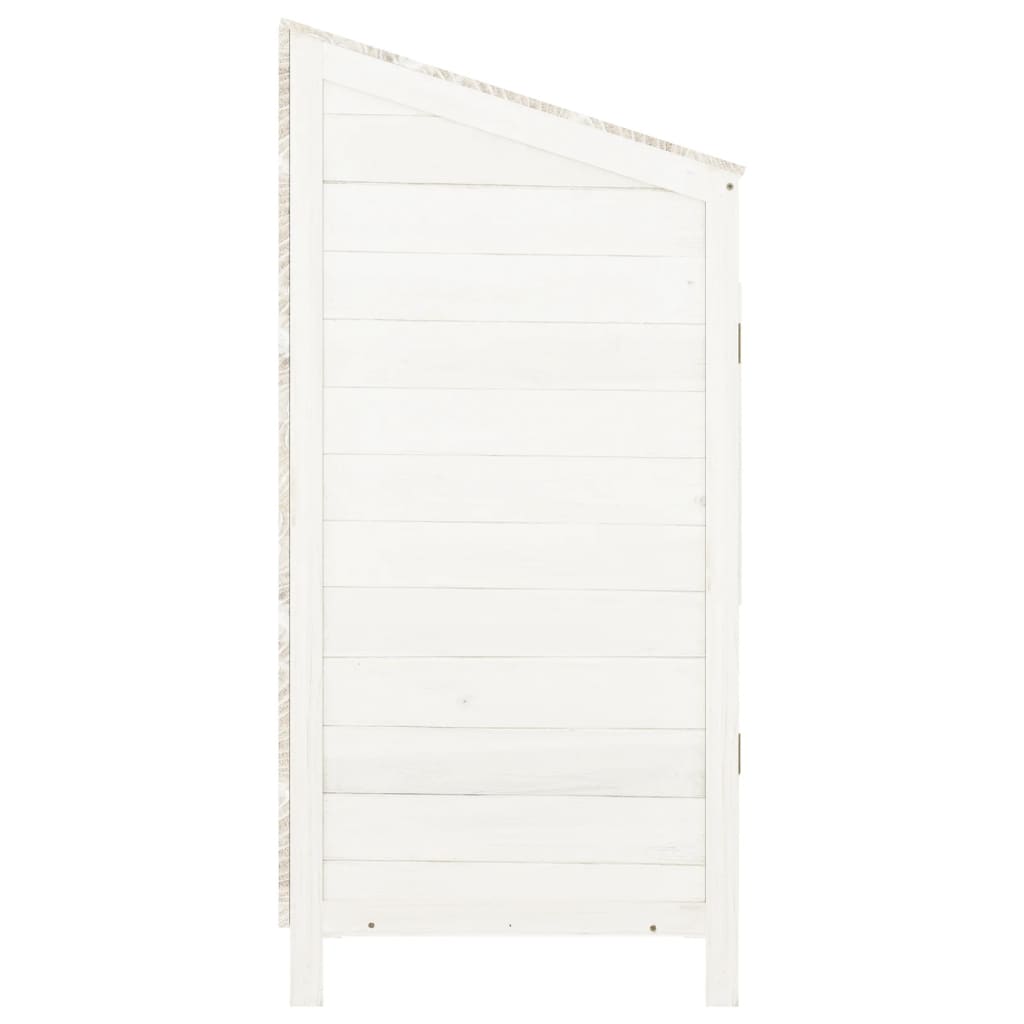Geräteschuppen 55x52x174,5 cm Massivholz Tanne